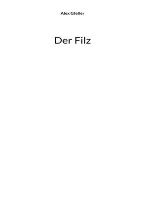 cover image of Der Filz